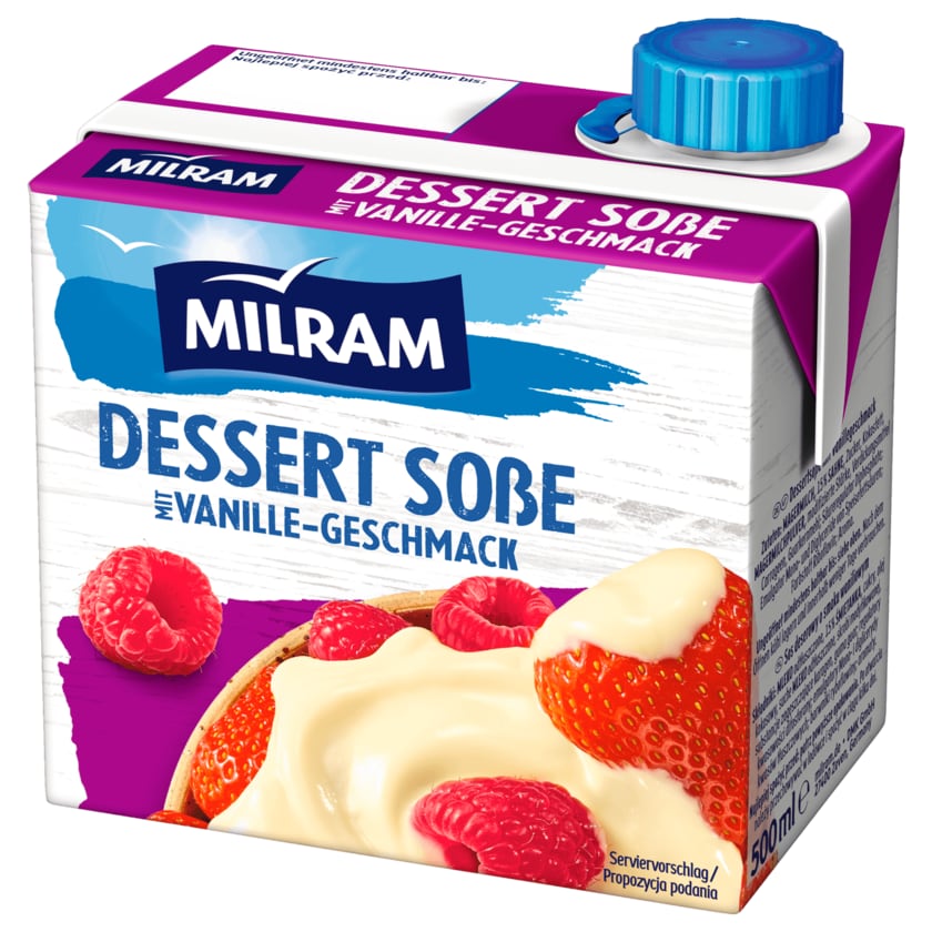 Milram Dessert-Soße Vanille 500ml